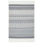 vidaXL Alfombra de algodón blanca 160x230 cm vidaXL Alfombra de algodón blanca 160x230 cm