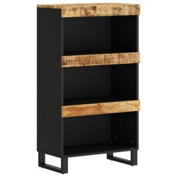 vidaXL Armario auxiliar madera maciza de mango 60x33x107 cm