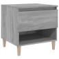 vidaXL Mesita de noche madera contrachapada gris Sonoma 50x46x50 cm vidaXL Mesita de noche madera contrachapada gris Sonoma 50x46x50 cm