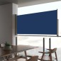 vidaXL Toldo lateral retráctil de jardín azul 60x300 cm vidaXL Toldo lateral retráctil de jardín azul 60x300 cm