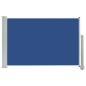 vidaXL Toldo lateral retráctil de jardín azul 60x300 cm vidaXL Toldo lateral retráctil de jardín azul 60x300 cm