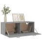 vidaXL Armario pared madera contrachapada gris Sonoma 100x36,5x35 cm vidaXL Armario pared madera contrachapada gris Sonoma 100x36,5x35 cm