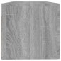 vidaXL Armario pared madera contrachapada gris Sonoma 100x36,5x35 cm vidaXL Armario pared madera contrachapada gris Sonoma 100x36,5x35 cm