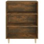 vidaXL Aparador madera contrachapada roble ahumado 69,5x32,5x90 cm vidaXL Aparador madera contrachapada roble ahumado 69,5x32,5x90 cm