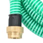 vidaXL Manguera de succión con conectores de latón PVC verde 29 mm 10m vidaXL Manguera de succión con conectores de latón PVC verde 29 mm 10m