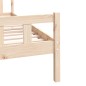vidaXL Estructura de cama madera maciza 100x200 cm vidaXL Estructura de cama madera maciza 100x200 cm