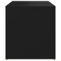 vidaXL Mesa auxiliar de madera contrachapada negro 59x36x38 cm vidaXL Mesa auxiliar de madera contrachapada negro 59x36x38 cm