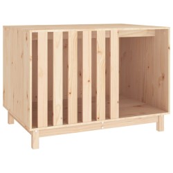 vidaXL Caseta para perros madera maciza de pino 100x70x72 cm