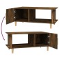 vidaXL Mesa de centro madera contrachapada roble ahumado 90x50x40 cm vidaXL Mesa de centro madera contrachapada roble ahumado 90x50x40 cm