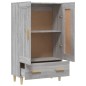 vidaXL Aparador alto de madera contrachapada gris Sonoma 70x31x115 cm vidaXL Aparador alto de madera contrachapada gris Sonoma 70x31x115 cm