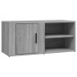 vidaXL Mueble para TV madera contrachapada gris Sonoma 80x31,5x36 cm vidaXL Mueble para TV madera contrachapada gris Sonoma 80x31,5x36 cm