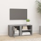 vidaXL Mueble para TV madera contrachapada gris Sonoma 80x31,5x36 cm vidaXL Mueble para TV madera contrachapada gris Sonoma 80x31,5x36 cm