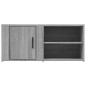 vidaXL Mueble para TV madera contrachapada gris Sonoma 80x31,5x36 cm vidaXL Mueble para TV madera contrachapada gris Sonoma 80x31,5x36 cm