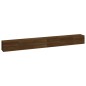 vidaXL Set de muebles para TV 3 pzas madera contrachapada roble marrón