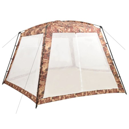 vidaXL Carpa para piscina de tela camuflaje 660x580x250 cm