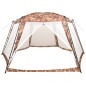 vidaXL Carpa para piscina de tela camuflaje 660x580x250 cm vidaXL Carpa para piscina de tela camuflaje 660x580x250 cm