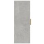 vidaXL Armario de pared colgante gris hormigón 34,5x34x90 cm vidaXL Armario de pared colgante gris hormigón 34,5x34x90 cm