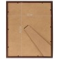vidaXL Marcos de foto collage de mesa 3 uds rojo oscuro 21x29,7 cm