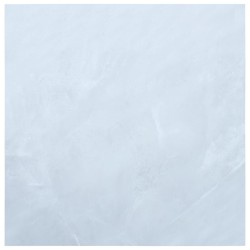 vidaXL Lamas para suelo autoadhesivas PVC mármol blanco 5,11 m²