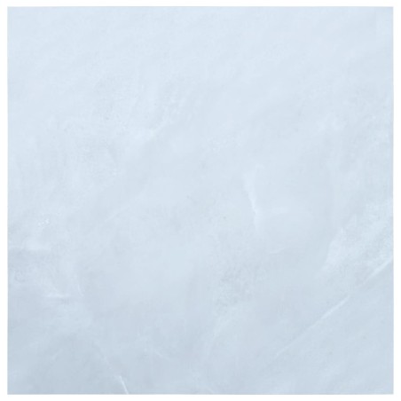 vidaXL Lamas para suelo autoadhesivas PVC mármol blanco 5,11 m²
