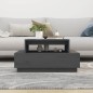 vidaXL Mesa de centro madera maciza de pino gris 80x55x40,5 cm vidaXL Mesa de centro madera maciza de pino gris 80x55x40,5 cm