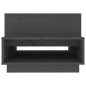 vidaXL Mesa de centro madera maciza de pino gris 80x55x40,5 cm vidaXL Mesa de centro madera maciza de pino gris 80x55x40,5 cm