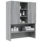 vidaXL Armario de lavadora gris sonoma 70,5x25,5x90 cm