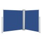vidaXL Toldo lateral retráctil azul 100x600 cm