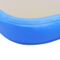 vidaXL Esterilla inflable de gimnasia con bomba 700x100x10 cm PVC azul vidaXL Esterilla inflable de gimnasia con bomba 700x100x10 cm PVC azul