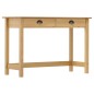vidaXL Mesa consola Hill con 2 cajones madera pino 110x45x74 cm vidaXL Mesa consola Hill con 2 cajones madera pino 110x45x74 cm