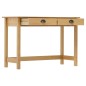 vidaXL Mesa consola Hill con 2 cajones madera pino 110x45x74 cm vidaXL Mesa consola Hill con 2 cajones madera pino 110x45x74 cm