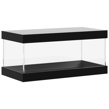 vidaXL Caja de exposición acrílico transparente 24x12x11 cm