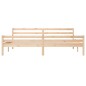 vidaXL Estructura de cama madera maciza 200x200 cm vidaXL Estructura de cama madera maciza 200x200 cm