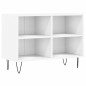 vidaXL Mueble de TV madera de ingeniería blanco 69,5x30x50 cm