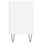 vidaXL Mueble de TV madera de ingeniería blanco 69,5x30x50 cm