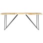 vidaXL Mesa de comedor de madera maciza de mango 180x90x76 cm vidaXL Mesa de comedor de madera maciza de mango 180x90x76 cm
