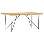 vidaXL Mesa de comedor de madera maciza de mango 180x90x76 cm vidaXL Mesa de comedor de madera maciza de mango 180x90x76 cm