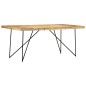 vidaXL Mesa de comedor de madera maciza de mango 180x90x76 cm vidaXL Mesa de comedor de madera maciza de mango 180x90x76 cm