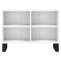 vidaXL Mueble de TV madera de ingeniería blanco 69,5x30x50 cm