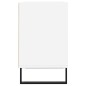 vidaXL Mueble de TV madera de ingeniería blanco 69,5x30x50 cm
