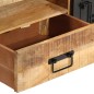 vidaXL Mueble de TV madera maciza de mango 120x30x40 cm vidaXL Mueble de TV madera maciza de mango 120x30x40 cm