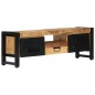 vidaXL Mueble de TV madera maciza de mango 120x30x40 cm vidaXL Mueble de TV madera maciza de mango 120x30x40 cm