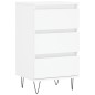 vidaXL Aparador madera de ingeniería blanco 40x35x70 cm vidaXL Aparador madera de ingeniería blanco 40x35x70 cm