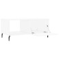 vidaXL Mesa de centro madera contrachapada blanco 90x50x40 cm vidaXL Mesa de centro madera contrachapada blanco 90x50x40 cm