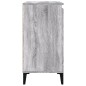 vidaXL Mesita de noche madera contrachapada gris Sonoma 40x35x70 cm vidaXL Mesita de noche madera contrachapada gris Sonoma 40x35x70 cm