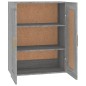 vidaXL Armario pared madera contrachapada gris Sonoma 69,5x32,5x90 cm vidaXL Armario pared madera contrachapada gris Sonoma 69,5x32,5x90 cm