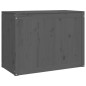 vidaXL Baúl para la colada madera maciza de pino gris 88,5x44x66 cm vidaXL Baúl para la colada madera maciza de pino gris 88,5x44x66 cm