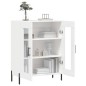 vidaXL Aparador de madera de ingeniería blanco 69,5x34x90 cm