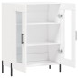 vidaXL Aparador de madera de ingeniería blanco 69,5x34x90 cm