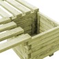 vidaXL Banco jardinera B-Stock madera maciza de pino impregnada vidaXL Banco jardinera B-Stock madera maciza de pino impregnada